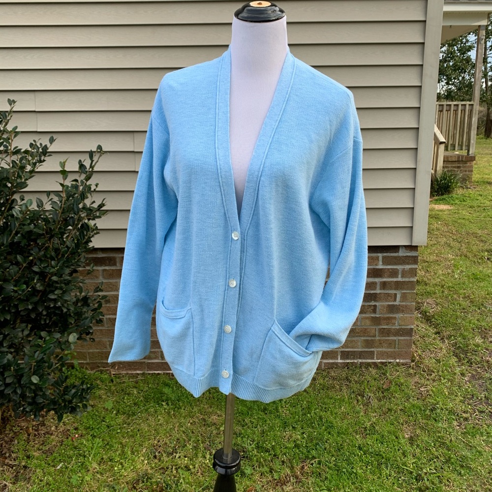 J. Jill V-Neck Cardigan with pockets Size XL